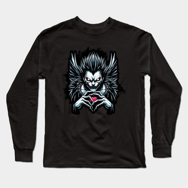 Apple Eater Long Sleeve T-Shirt by Ikibrai